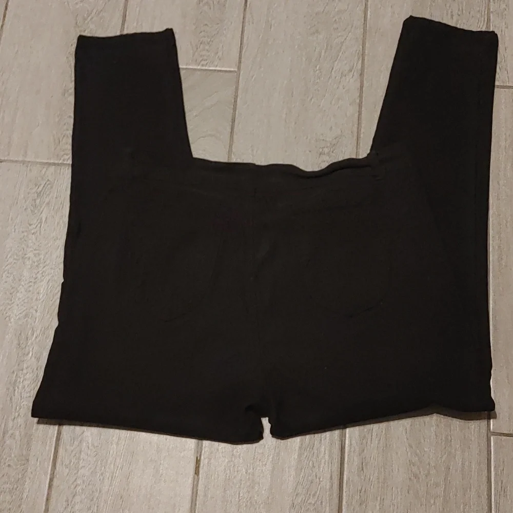 Sabrina Lauren Pants Women's 20 Wide Black Stretch Denim - Picture 4 of 8